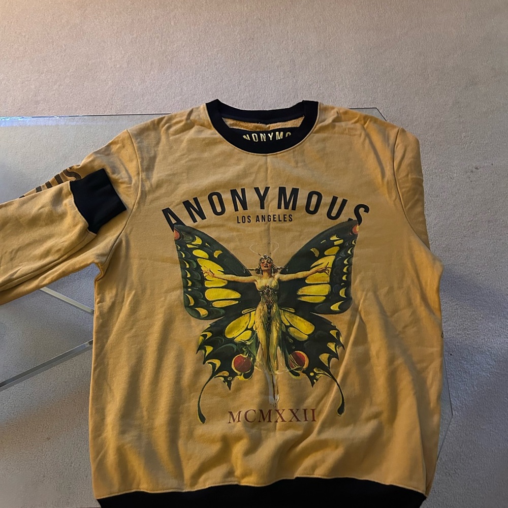 Anonymous Los Angeles Butterfly Sweatshirt
